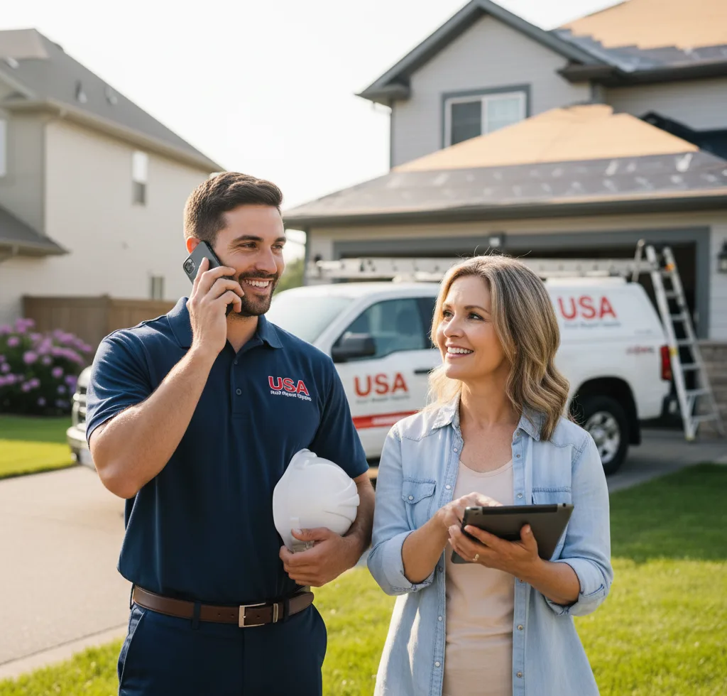 USA Roof Repair Experts customer support in Spanish Fort